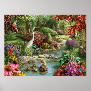 Poster d'Alan Giana "L'Embrace de la Nature"