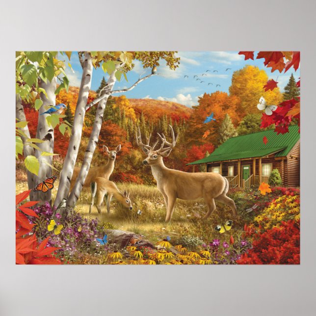 Poster d'Alan Giana "Somewhere in a Field 3" (Devant)