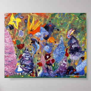 Poster d'Alice au pays des merveilles