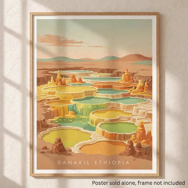 Poster Dallol (Créateur téléchargé)