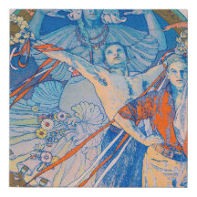 Poster d'Alphonse Mucha pour le Sokol Festival (19