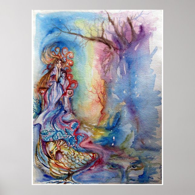 Poster DAME DU LAC, taille colossale (Devant)