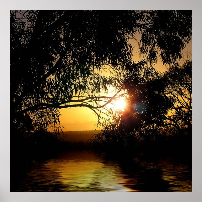 Poster d'amour Sunset (Devant)