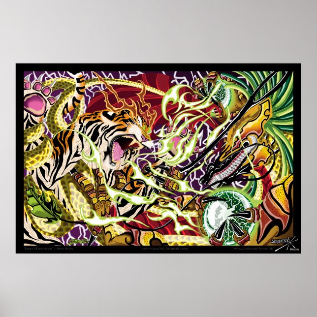 Poster Dance De L'Ascension Photo Imprimer (Devant)