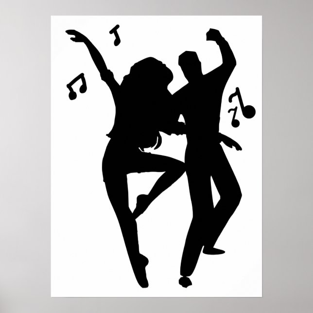 Poster Dancing Couple (Devant)