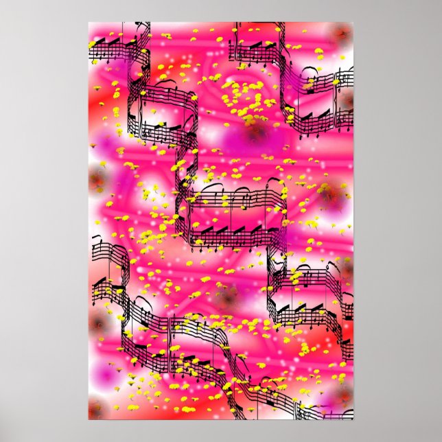 Poster Dandelion Music (Devant)