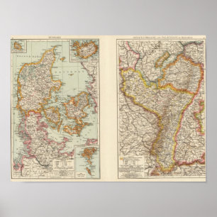 Poster Danemark, Alsace Lorraine, Palais