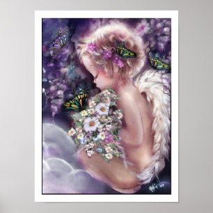 Poster d'ange. Le jardin du ciel