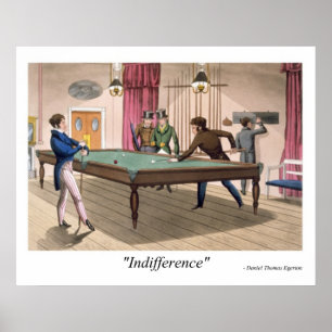 Poster Daniel Thomas Egerton-Indifference
