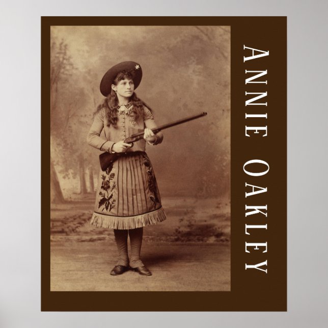 Poster d'Annie Oakley Sharpshooter (Devant)