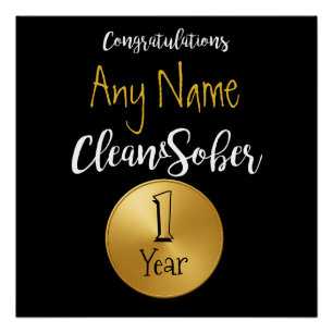 Poster d'anniversaire personnalisé pour l'annivers