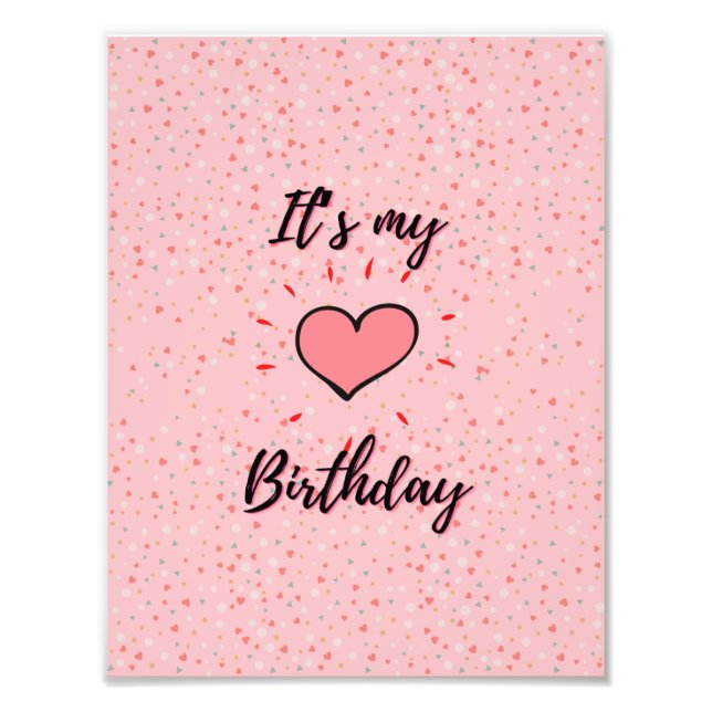 Poster d'anniversaire pour enfants (Devant)