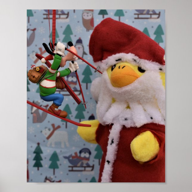 Poster Danny Duck Père Noël (Devant)