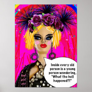 POSTER Dans chaque personne âgée est une personne