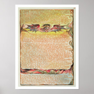 Poster 'Dans la Beauté les filles d'Albion...', assiette