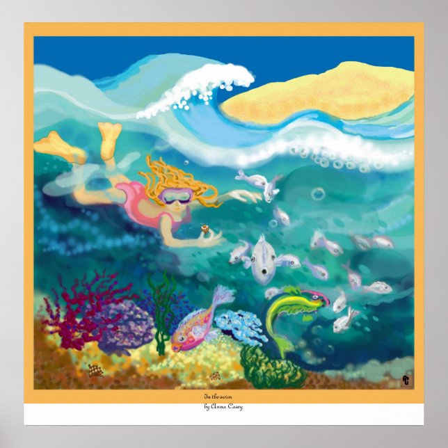 Poster Dans la nage (Devant)