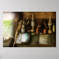 Dans l'atelier d'un menuisier
