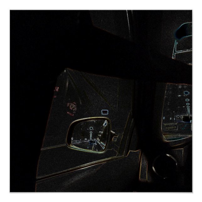 Poster dans le tunnel (Devant)