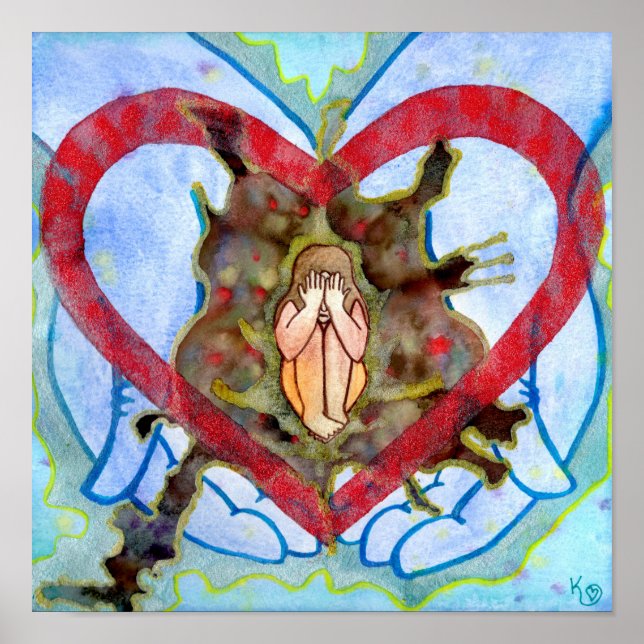 Poster dans les mains de Dieu (Devant)