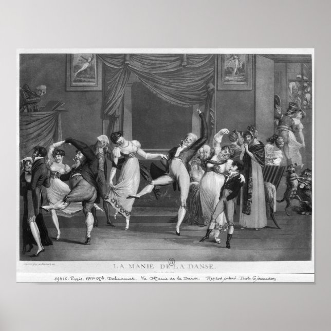 Poster Danse, 1809 (Devant)