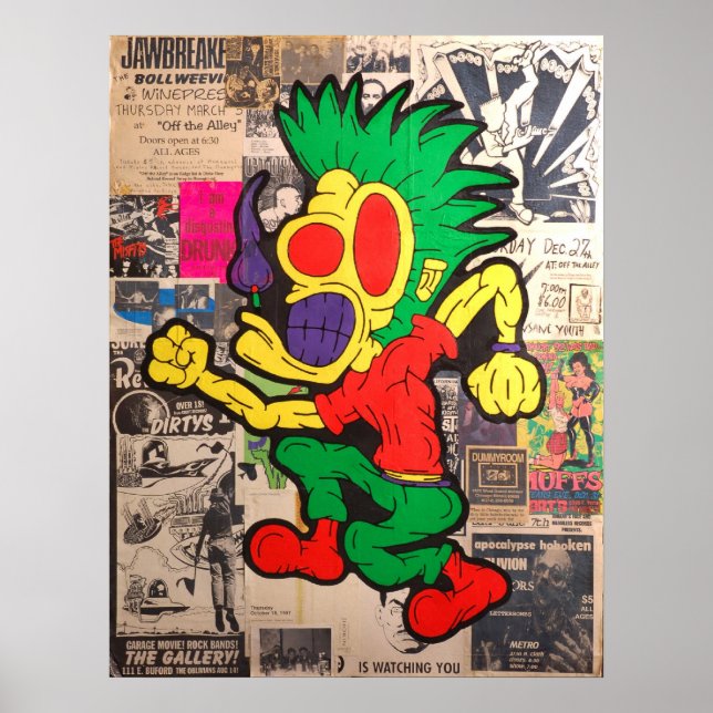 Poster "Danse à la musique" (Devant)