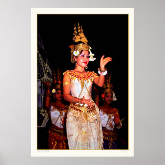 Poster Danse ancienne - Cambodge