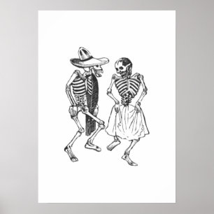 Poster Danse Calaveras Posada