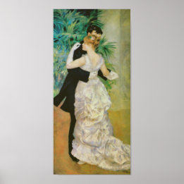Poster Danse dans la ville Renoir Art