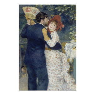 Poster Danse de Pays - Renoir Impressionniste peinture
