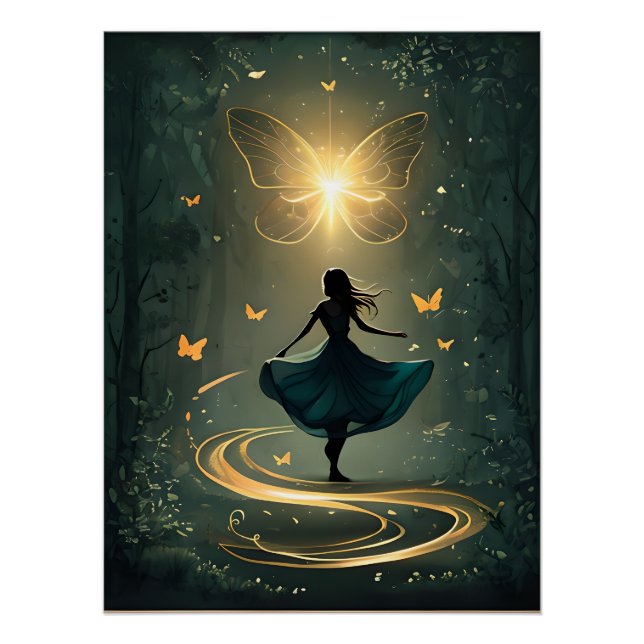 Poster Danse des Papillons  (Devant)