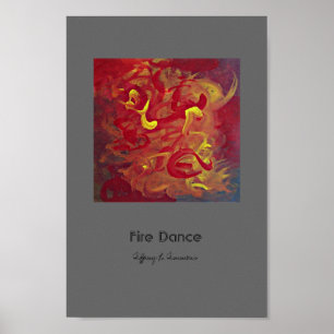 Poster Danse du feu
