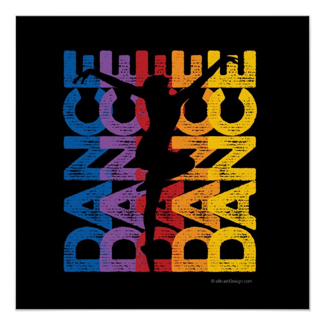 Poster Danse et Lettres (Danse) (Devant)