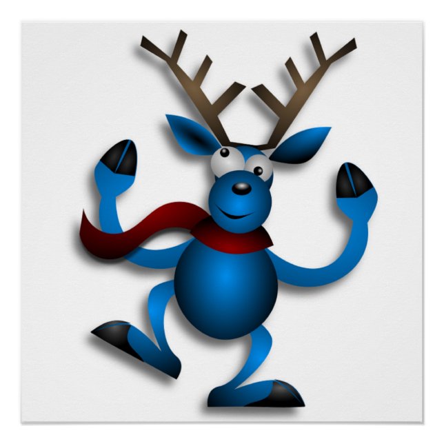 POSTER DANSER REINDEER (Devant)