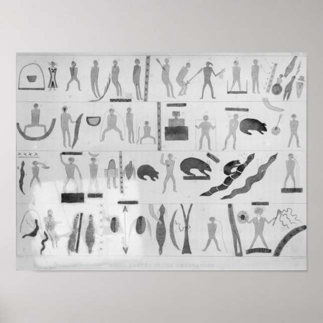 Poster Danses magiques des Ontonagons (Devant)