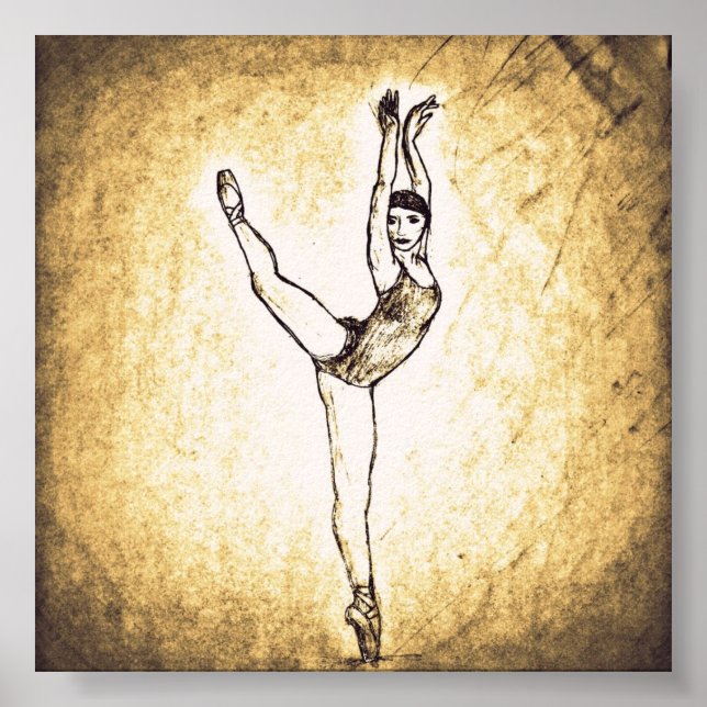 Poster Danseur (Devant)