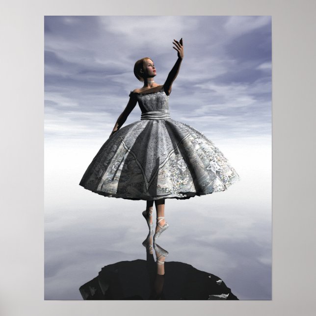 Poster Danseur #1 (Devant)