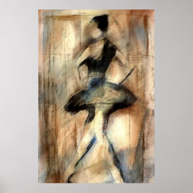 Poster Danseur 4 (Devant)