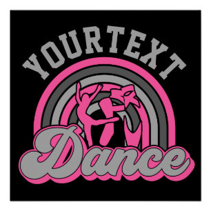 Poster Danseur de ballet AJOUTER DU TEXTE Danse classique