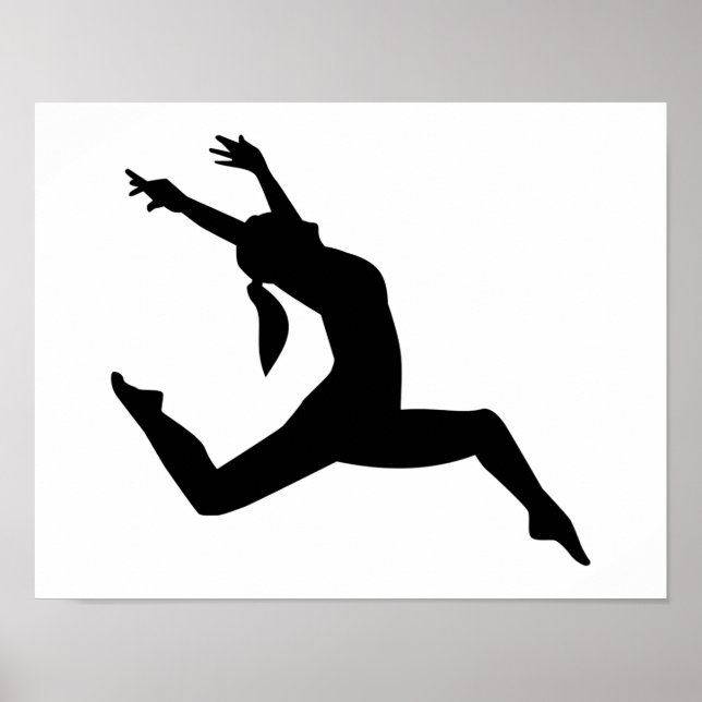 Poster Danseur de jazz (Devant)