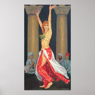 Poster Danseuse du ventre 1993