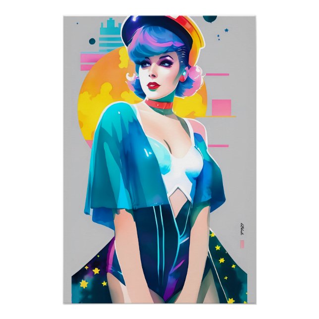 Poster Danseuse étoile (Devant)