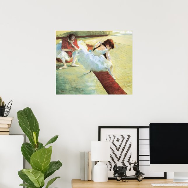 Poster Danseuses au repos par Edgar Degas, Art de ballet  (Bureau à domicile)