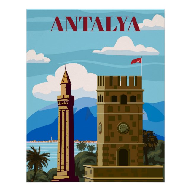 Poster d'Antalya (Devant)