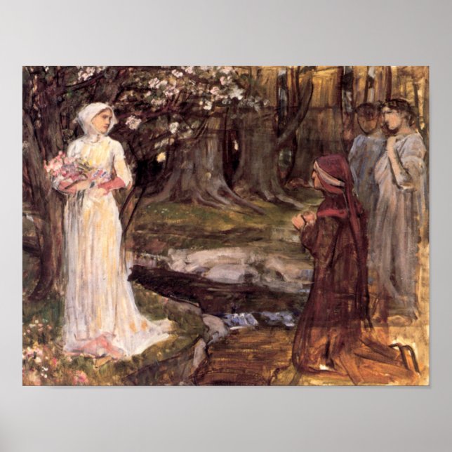 Poster Dante et Beatrice (Devant)