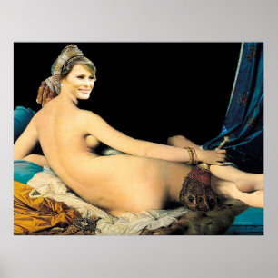 Poster d'archivage de la femme modèle FLOTUS