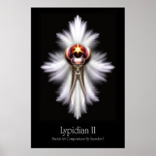 Poster d'archives Lypidian II Fractal Art M2