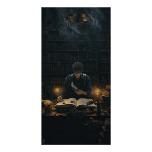 Poster Dark Academia esthétique gothique Académie