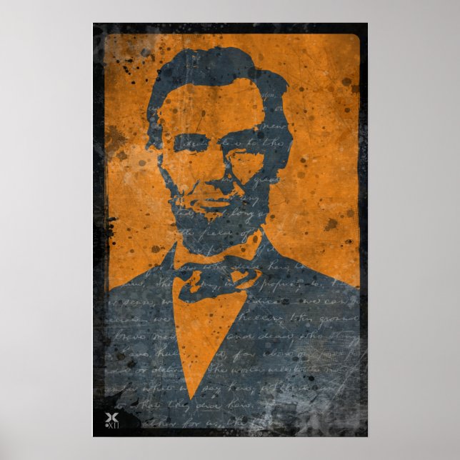 Poster Darkana Style Lincoln Portrait (Devant)
