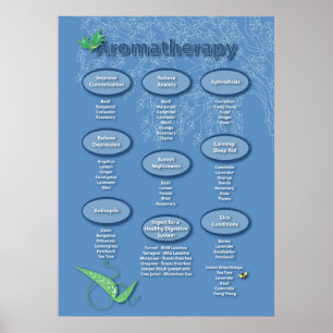 Poster d'aromathérapie