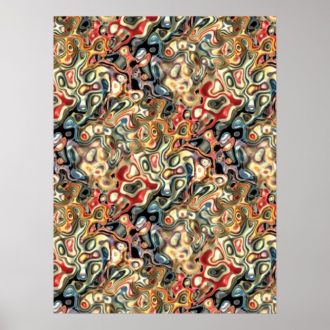 Poster d'art Abstrait (Devant)